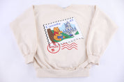 90's Winnie The Pooh Postage Stamp Graphic Sweatshirt
