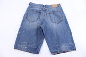 Ed Hardy Medium Wash Denim Shorts