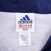 90's Adidas Embroidered Logo Full Zip Jacket