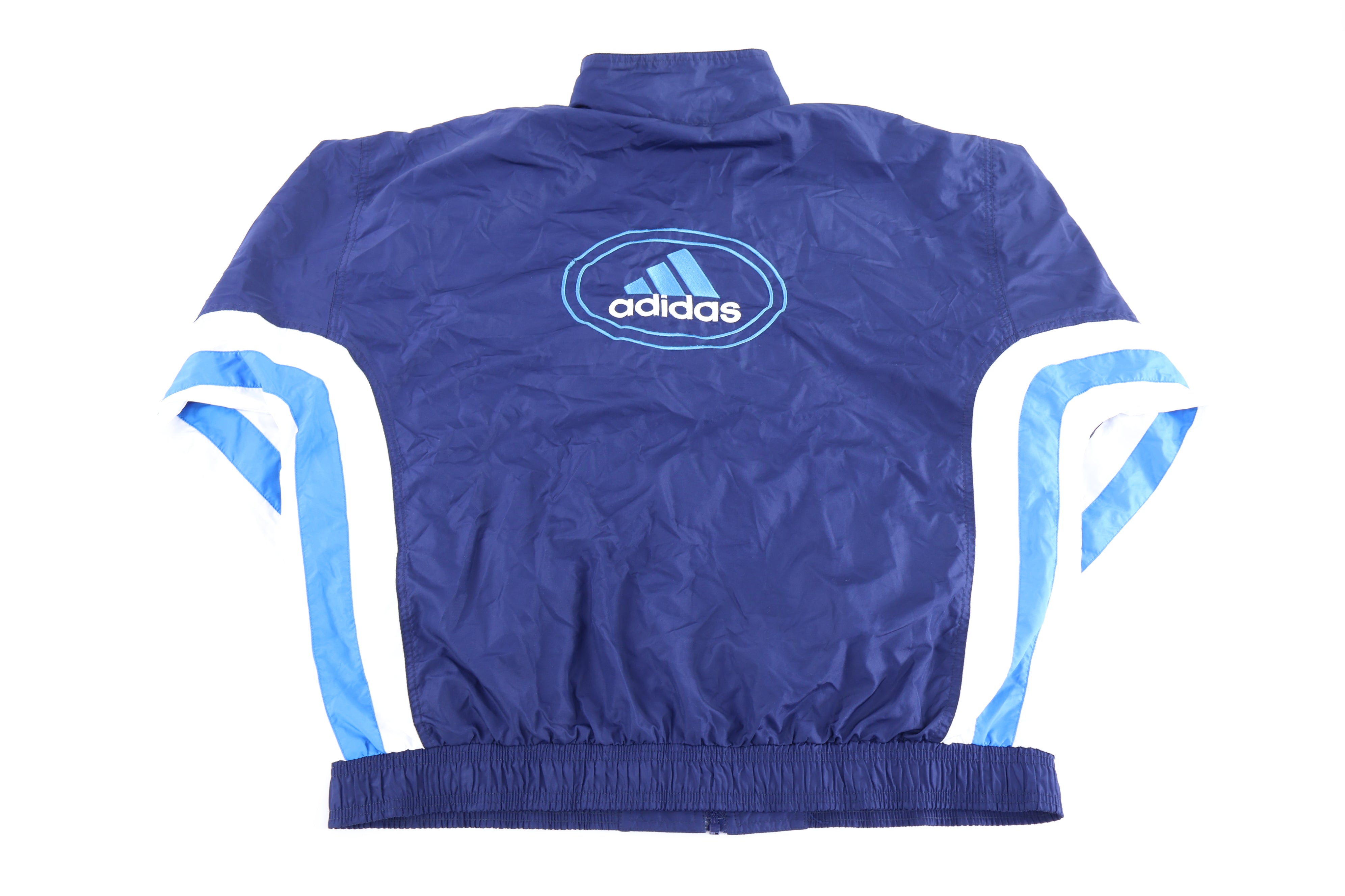 90's Adidas Embroidered Logo Full Zip Jacket