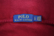 Polo Ralph Lauren Red Quarter Zip Sweater