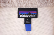 Patagonia Logo Patch Full Zip Sherpa Vest