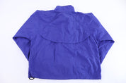 90's Reebok Embroidered Logo Blue Full Zip Windbreaker