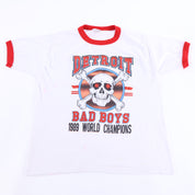 1989 Detroit Bad Boys World Champions T-shirt