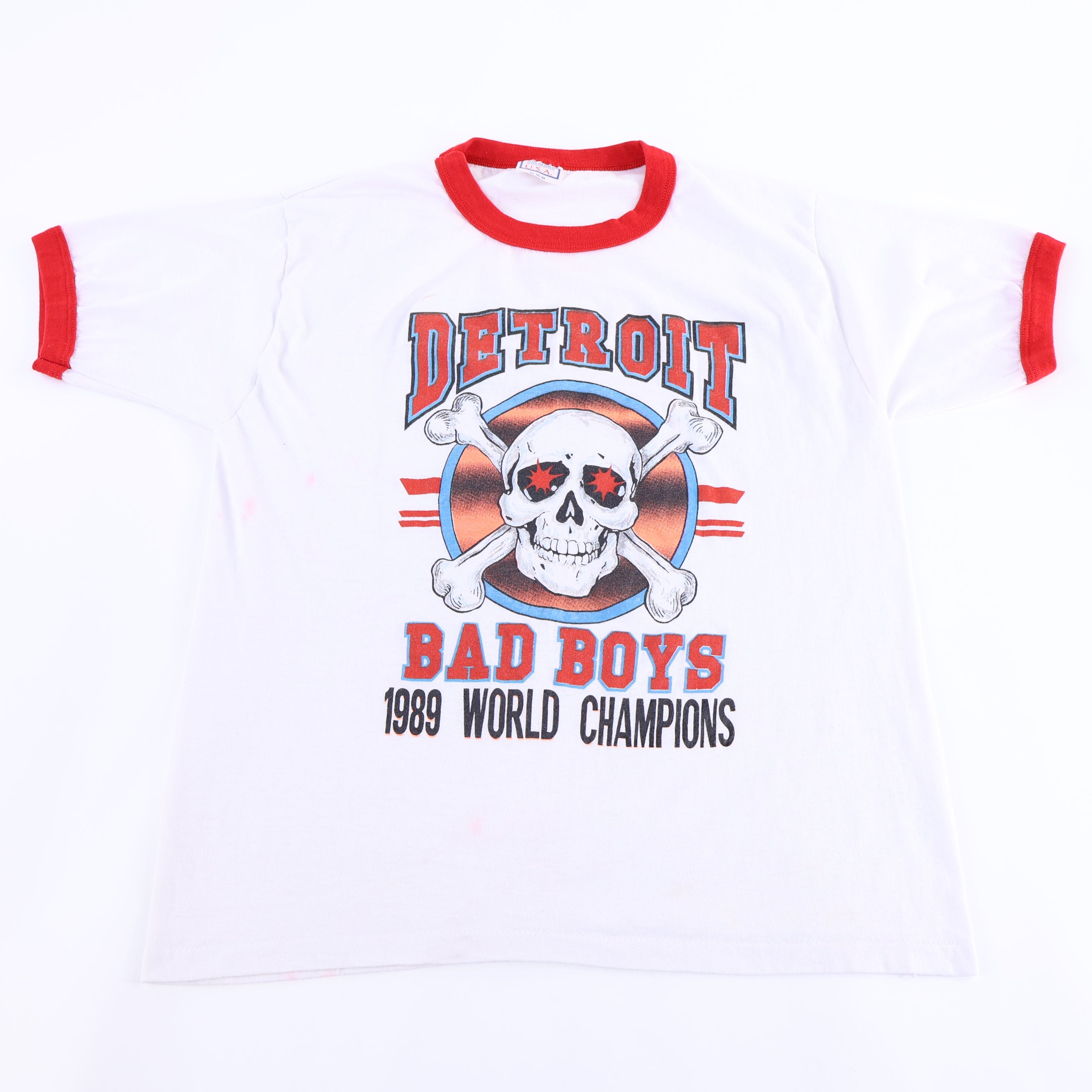 1989 Detroit Bad Boys World Champions T-shirt