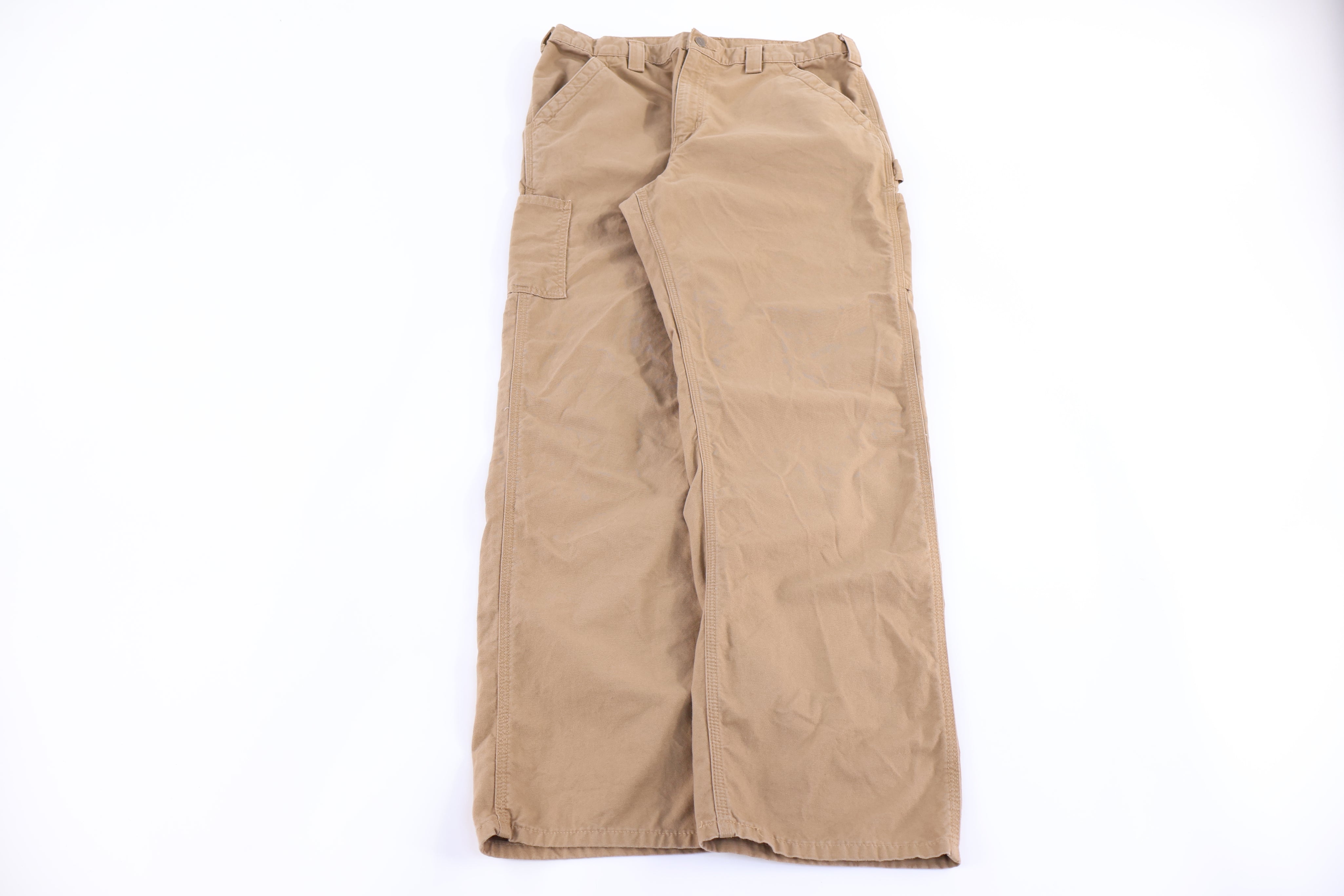Carhartt Logo Patch Tan Pants