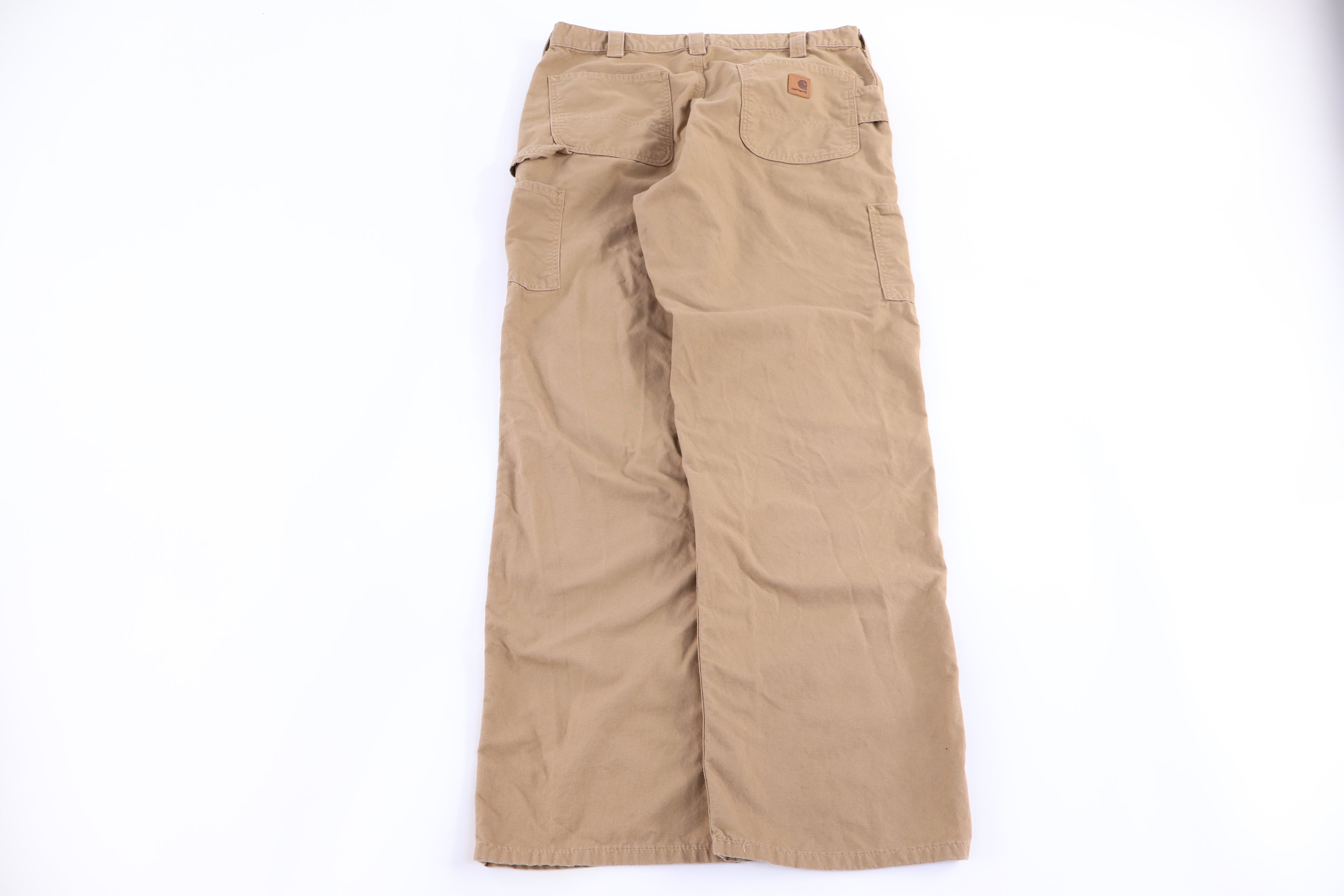 Carhartt Logo Patch Tan Pants