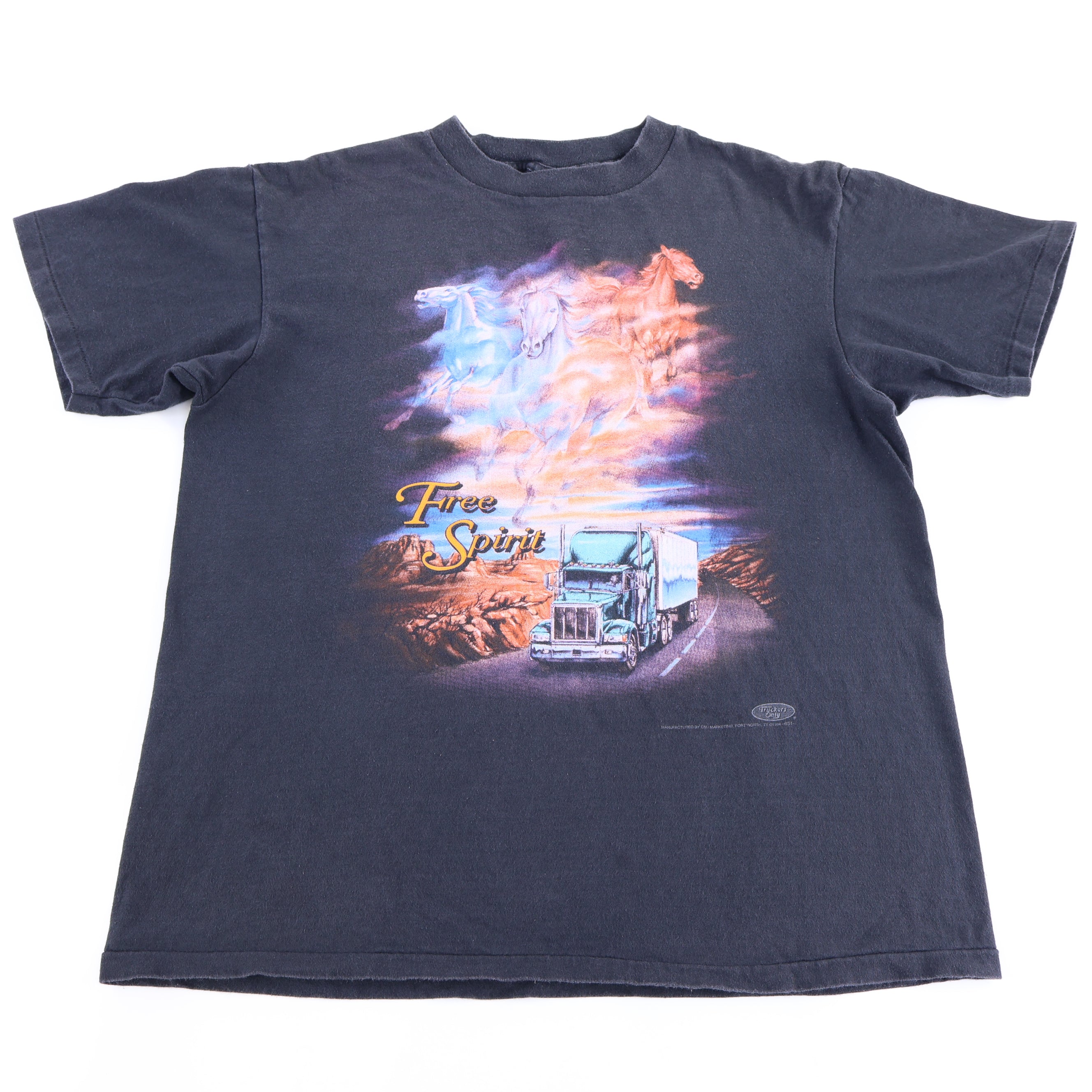 1994 Free Spirit 3D Emblem T-shirt