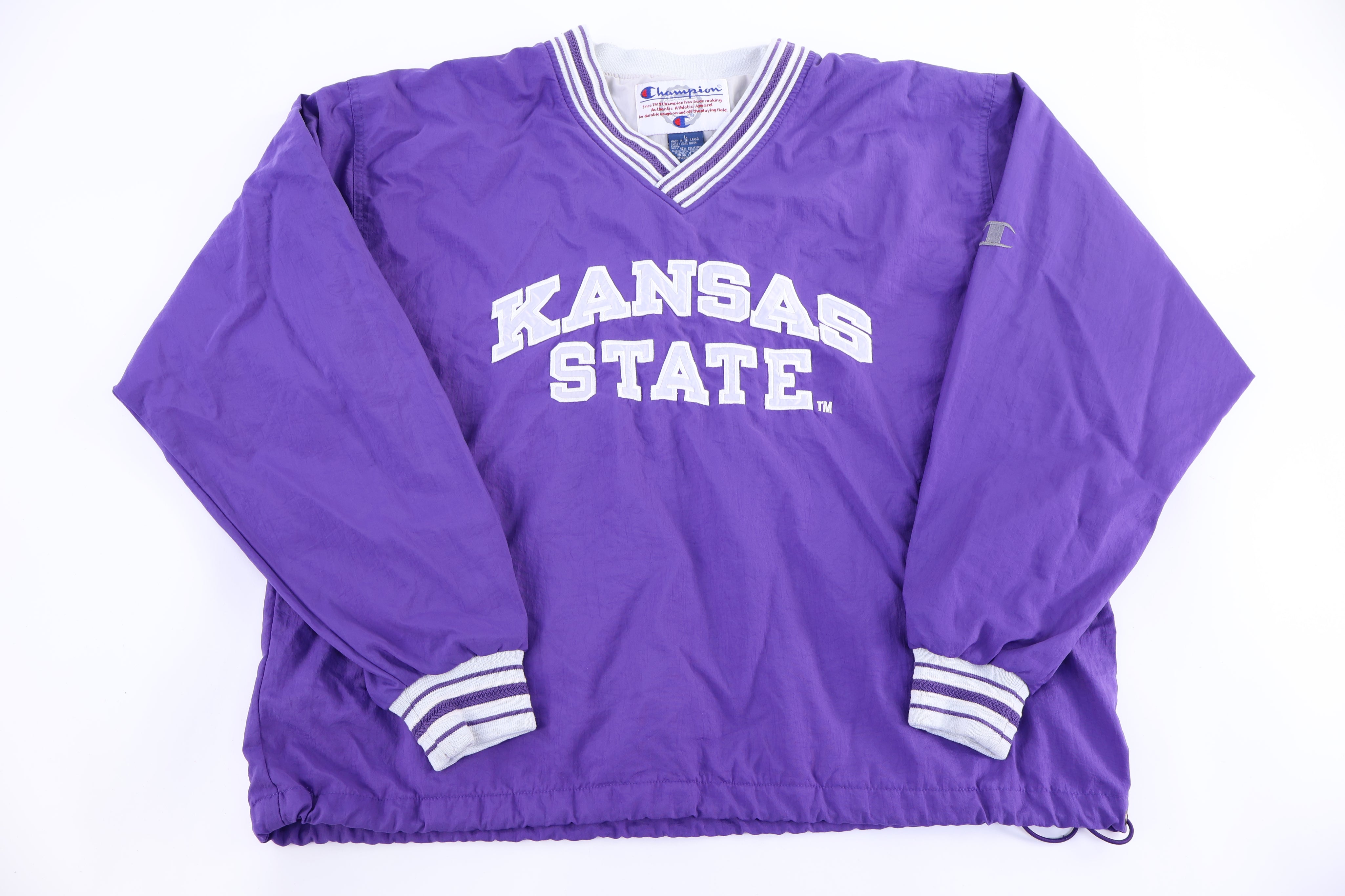 Vintage Kansas State University Pullover Windbreaker