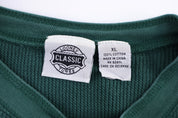 Vintage Looney Tunes Embroidered Henley LS T-shirt