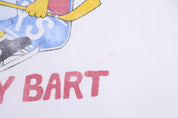 90's Bart Simpson New York Rangers Hockey T-shirt