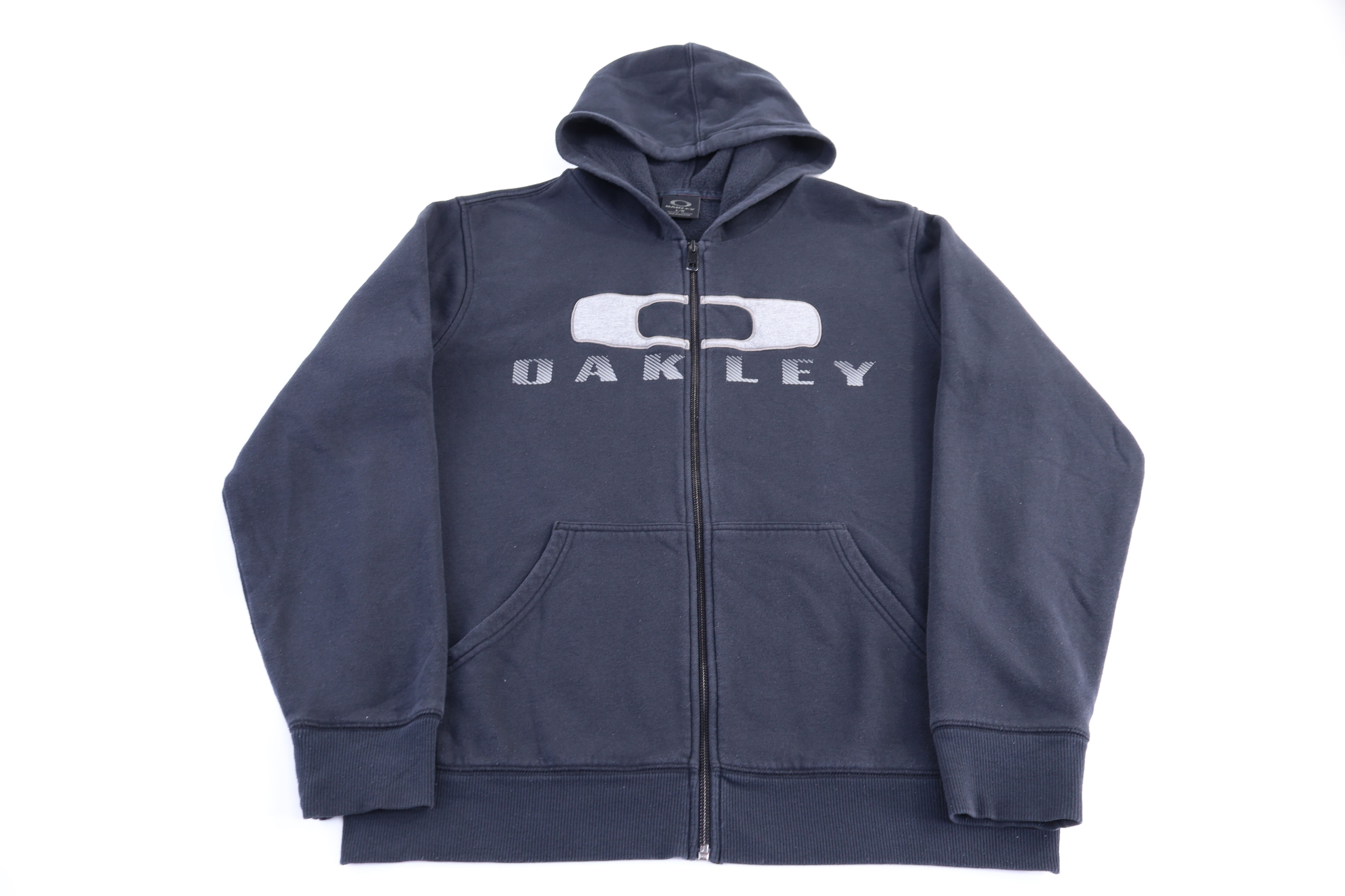 Oakley Graphic Logo Full Zip Hoodie – ThriftedThreads.com