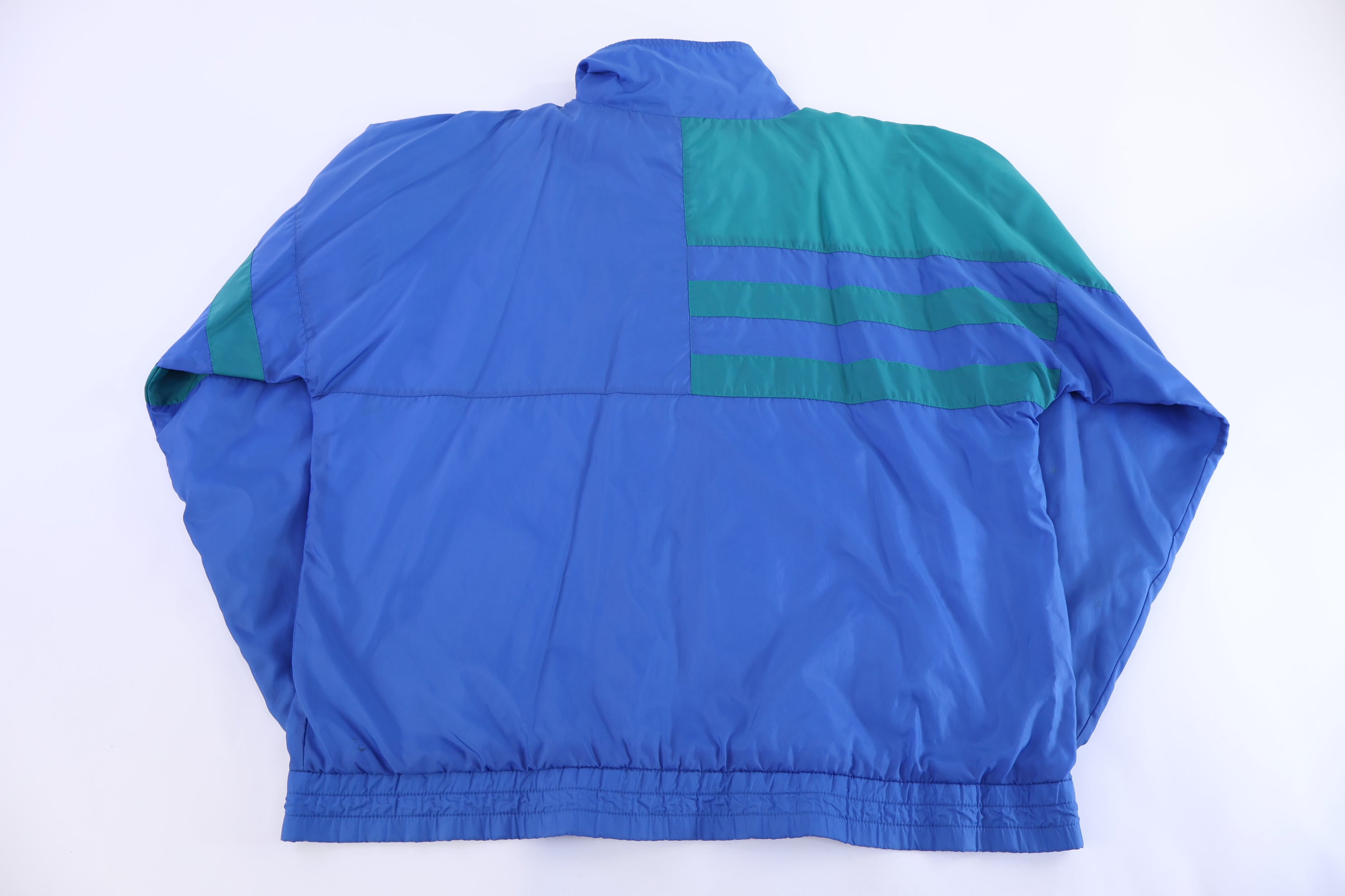USA Olympics Embroidered Logo Blue & Teal Zip Up Jacket