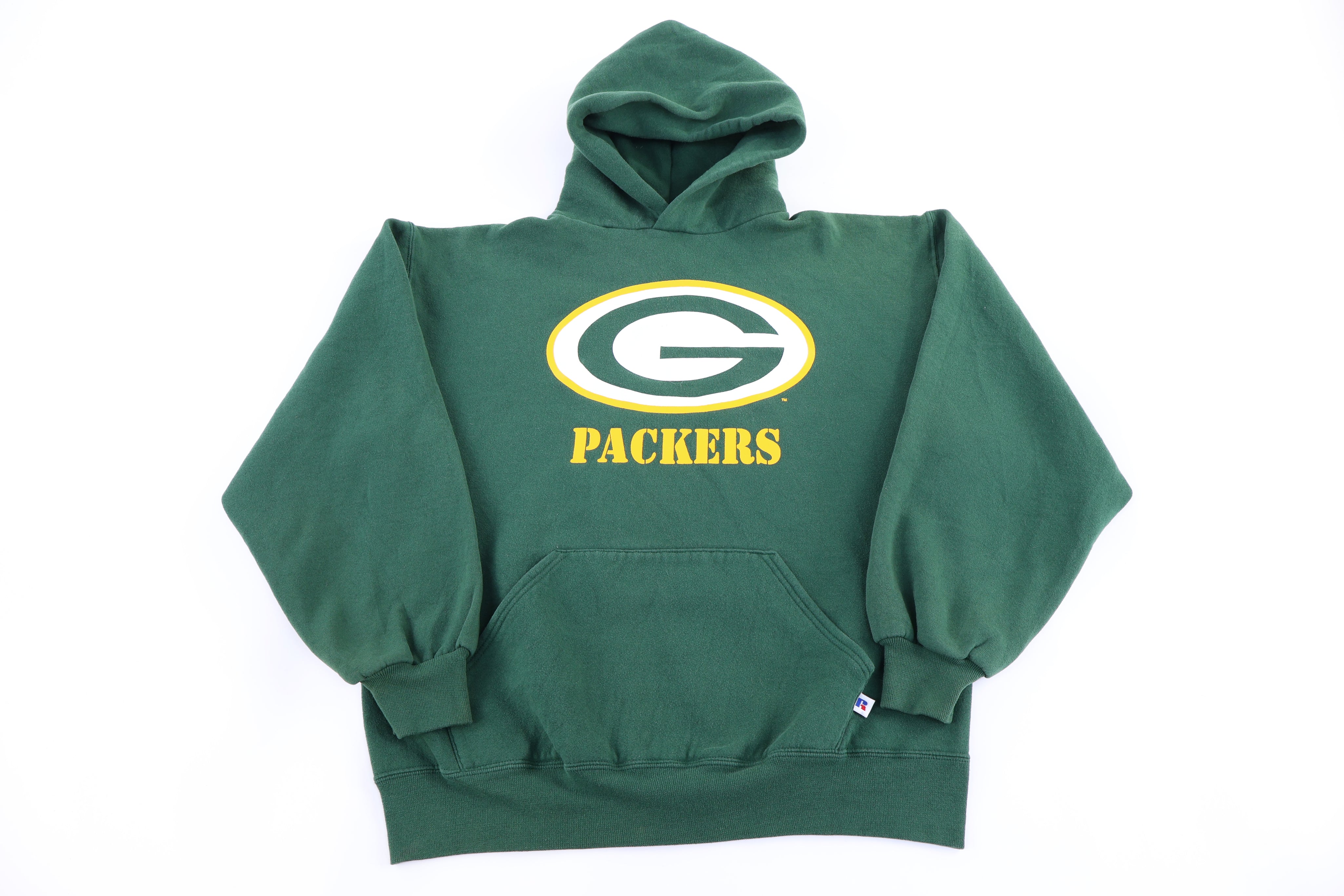 90's Green Bay Packers Football Pullover Hoodie