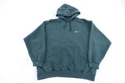 90's Nike Green Pullover Hoodie