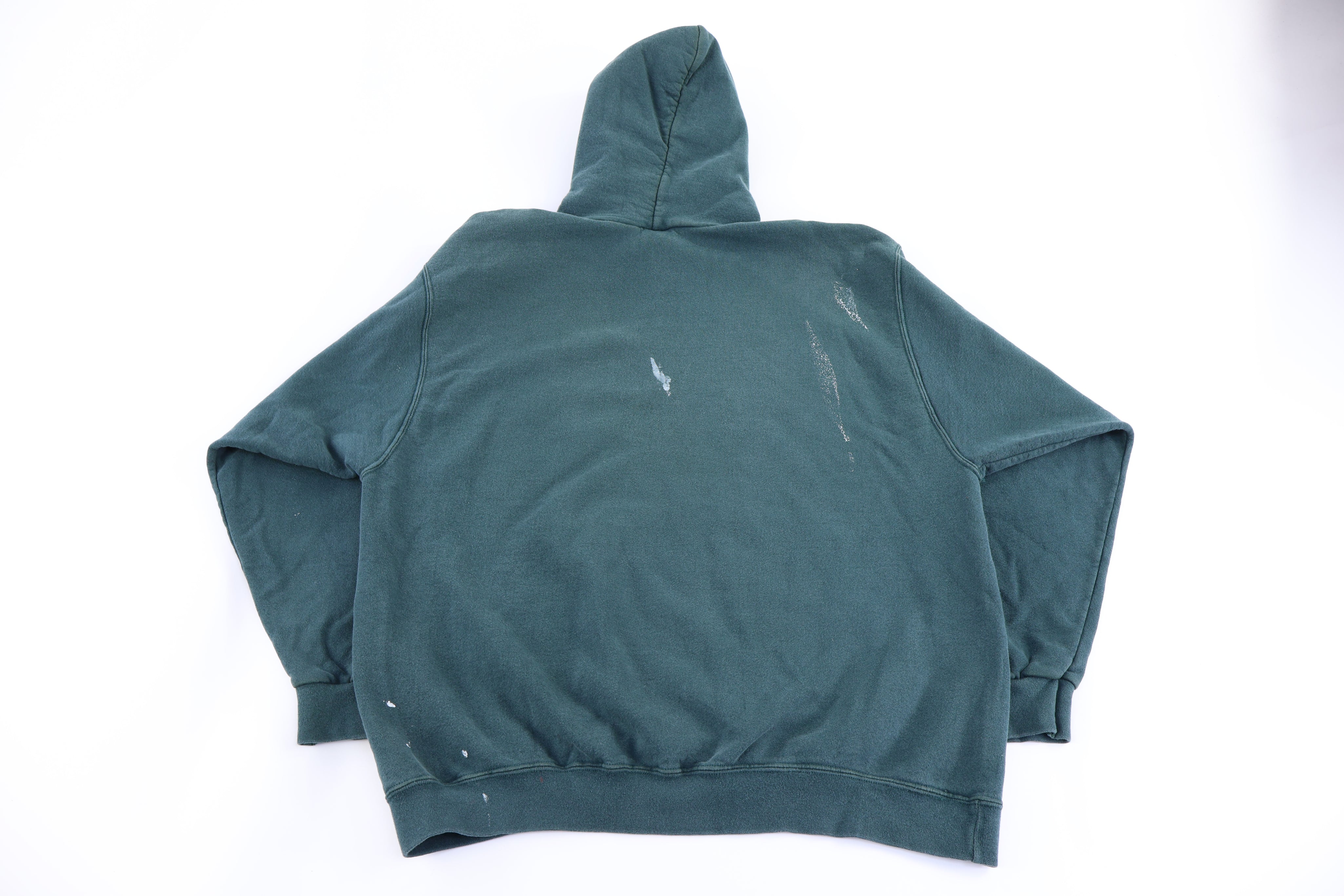 90's Nike Green Pullover Hoodie