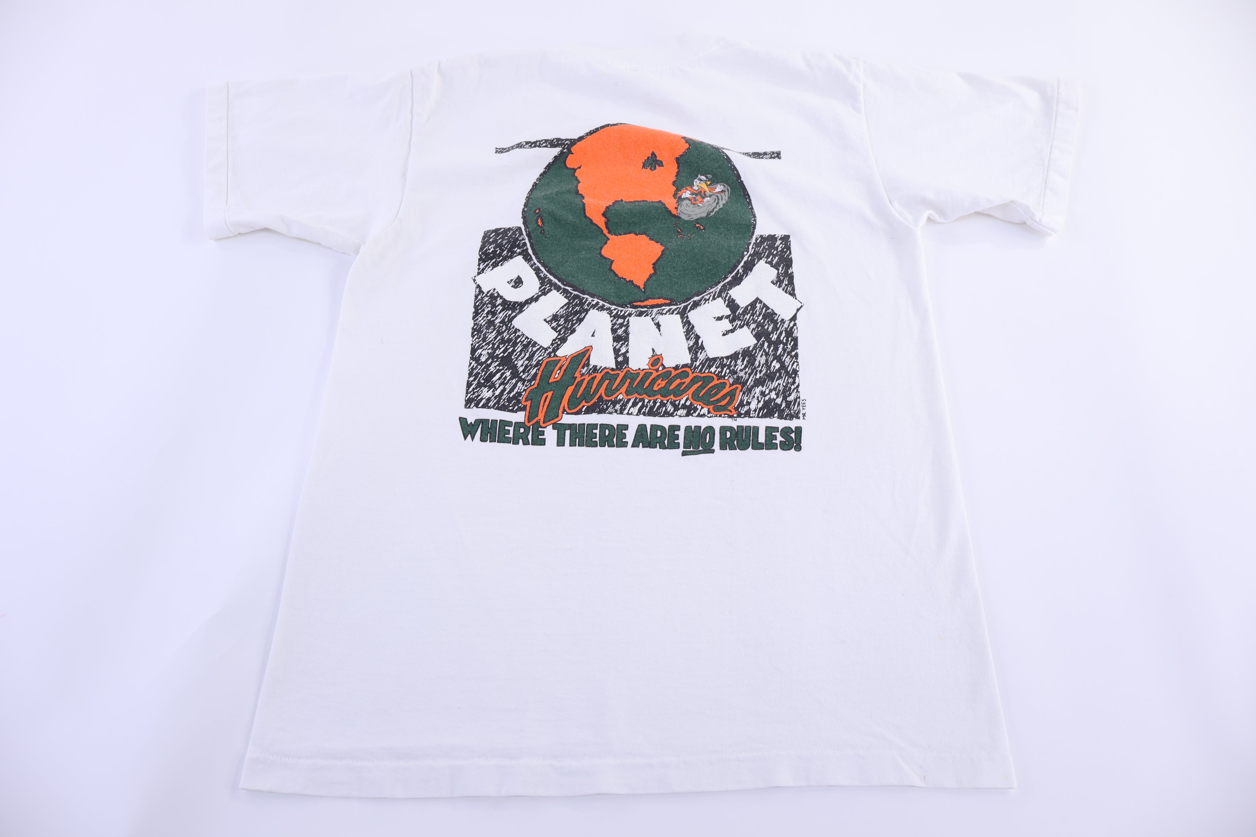 90's Planet Hurricanes Where There Are No Rules T-shirt