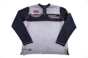 Harley Davidson Motorcycles LS Henley T-shirt