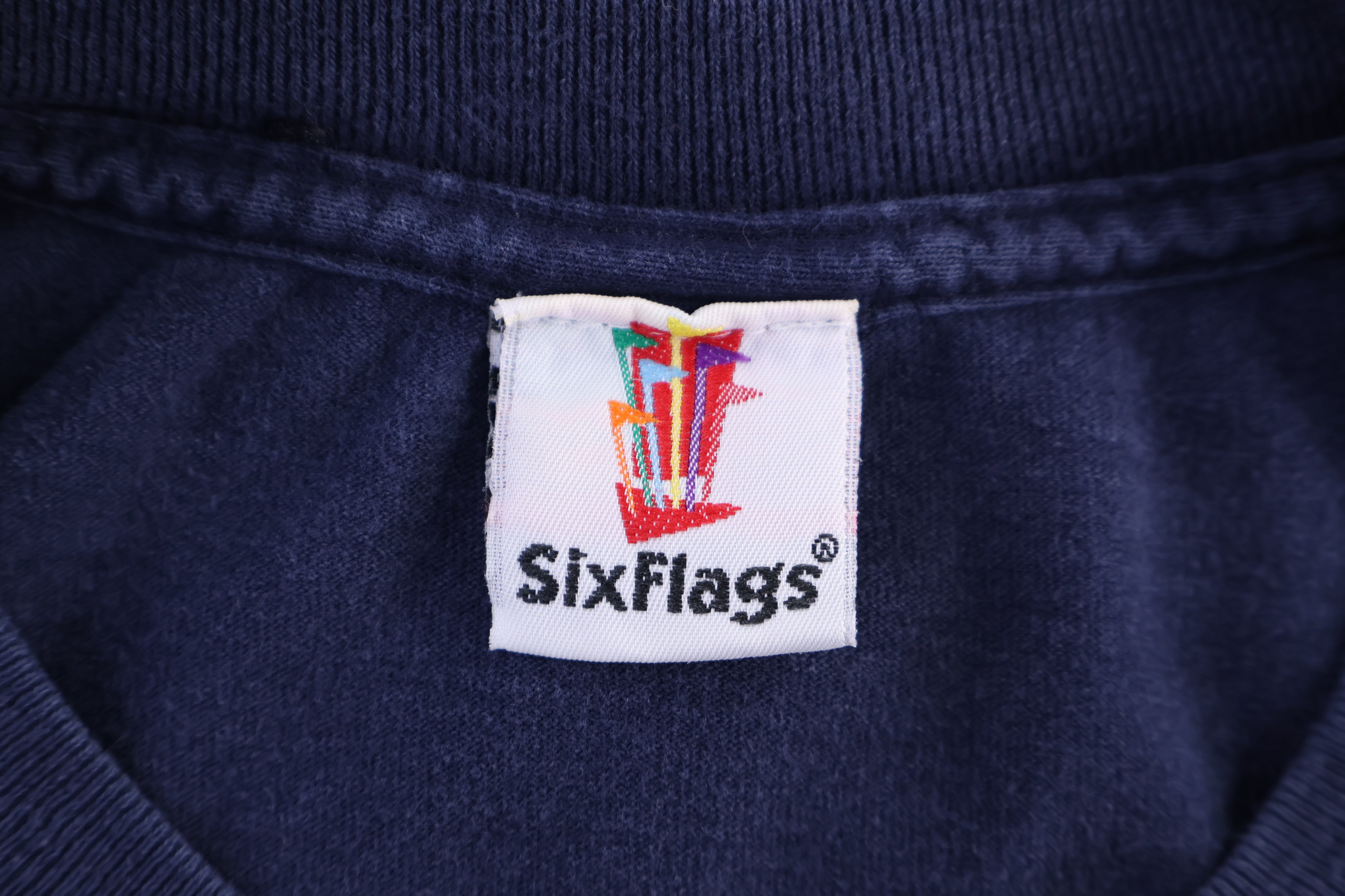 Vintage Superman Six Flags Over Texas T-shirt