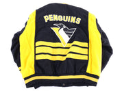 90's Nutmeg Pittsburgh Penguins Football Bomber Jacket