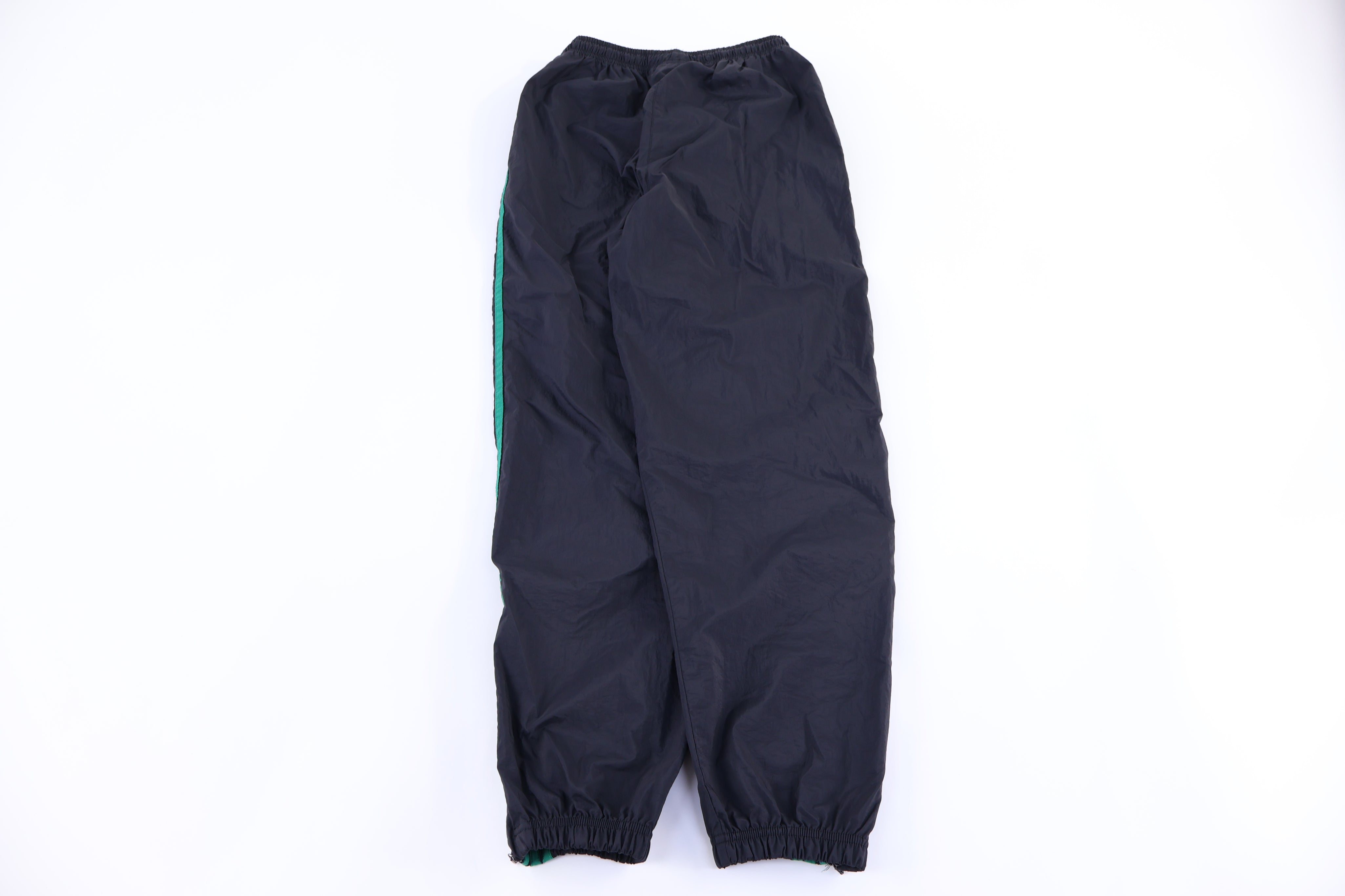 90's Adidas Green & Black Track Pants