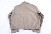 Polo by Ralph Lauren Embroidered Logo Tan Full Zip Jacket