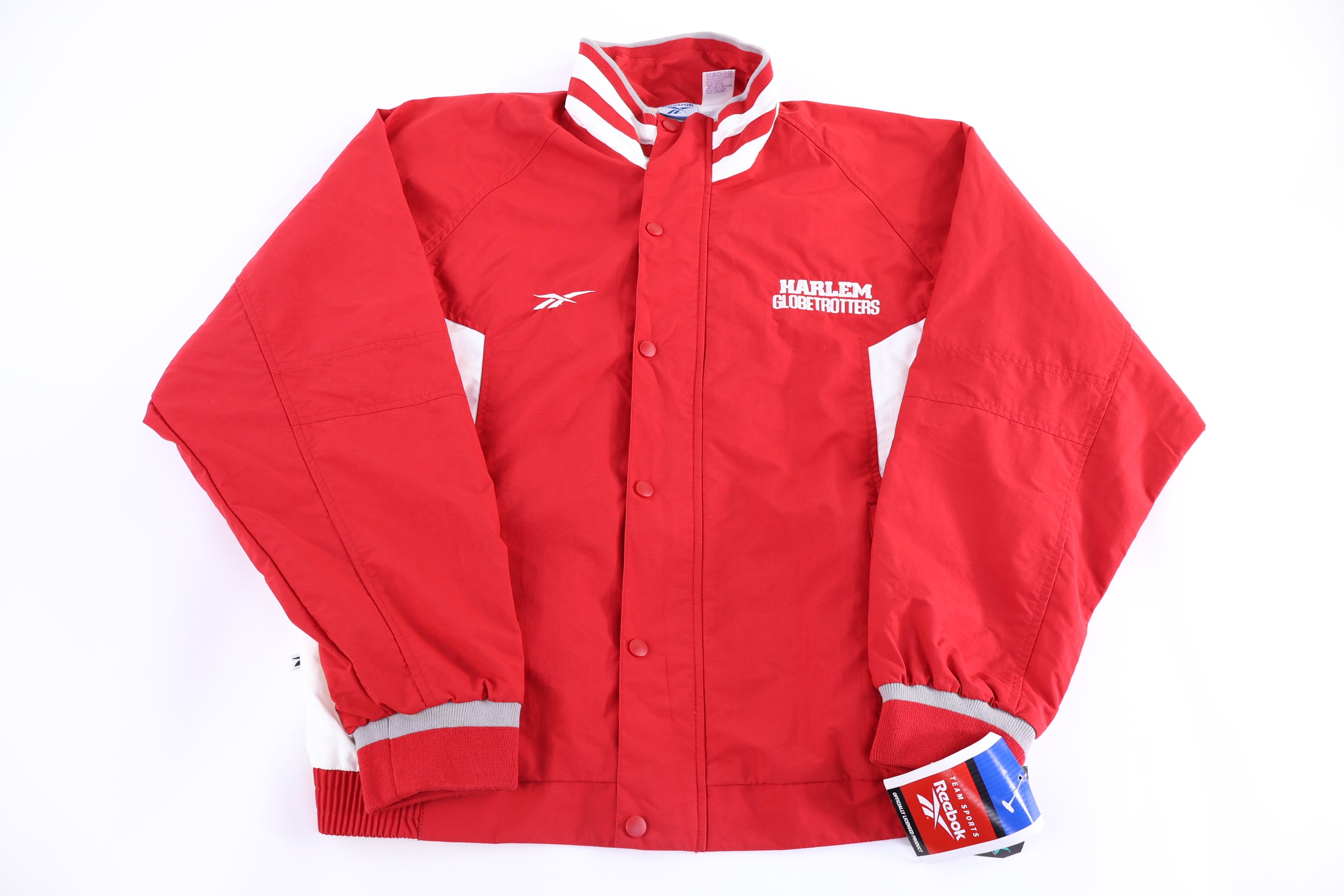90's Reebok Harlem Globetrotters Full Zip Jacket