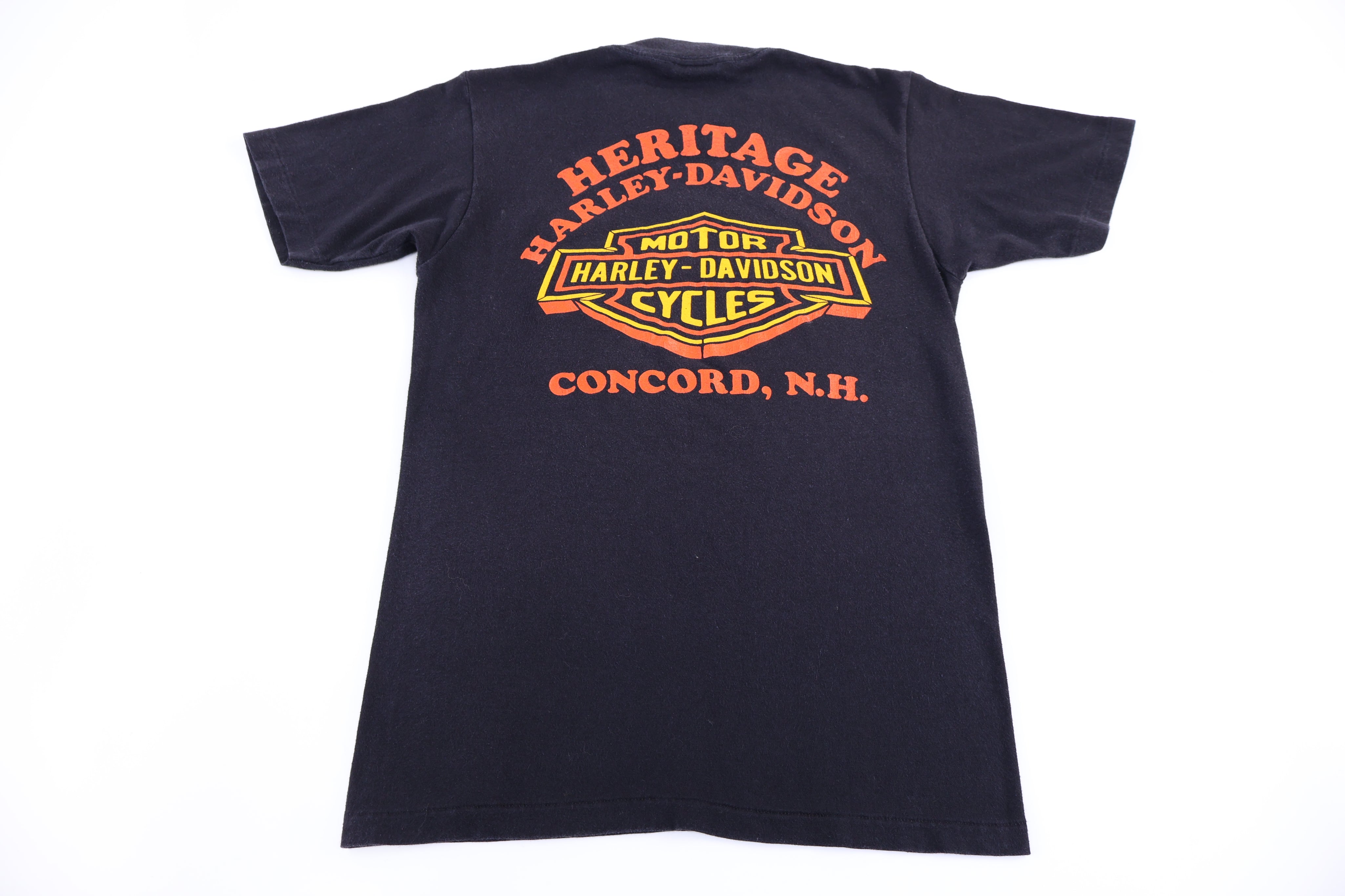 80's Harley Davidson Motorcycles I Ride With Pride 3D Emblem T-shirt