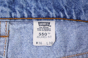 Levi's 550 Medium Wash Denim Jeans