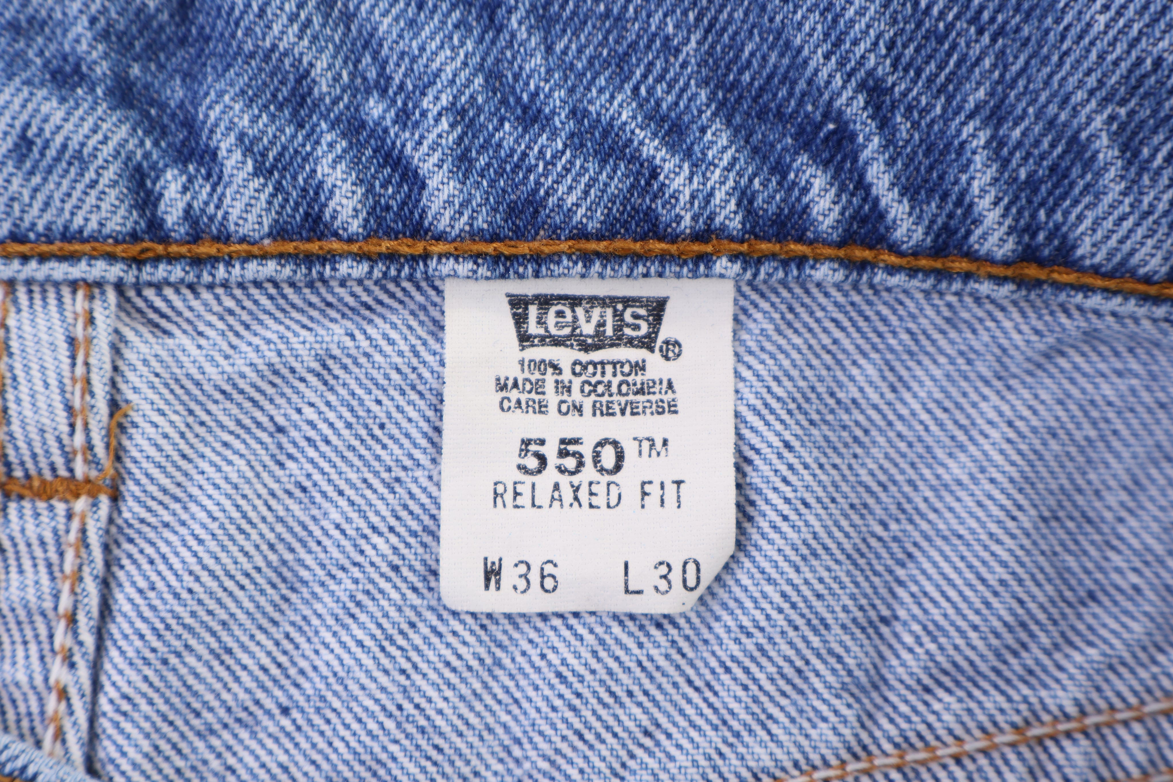 Levi's 550 Medium Wash Denim Jeans
