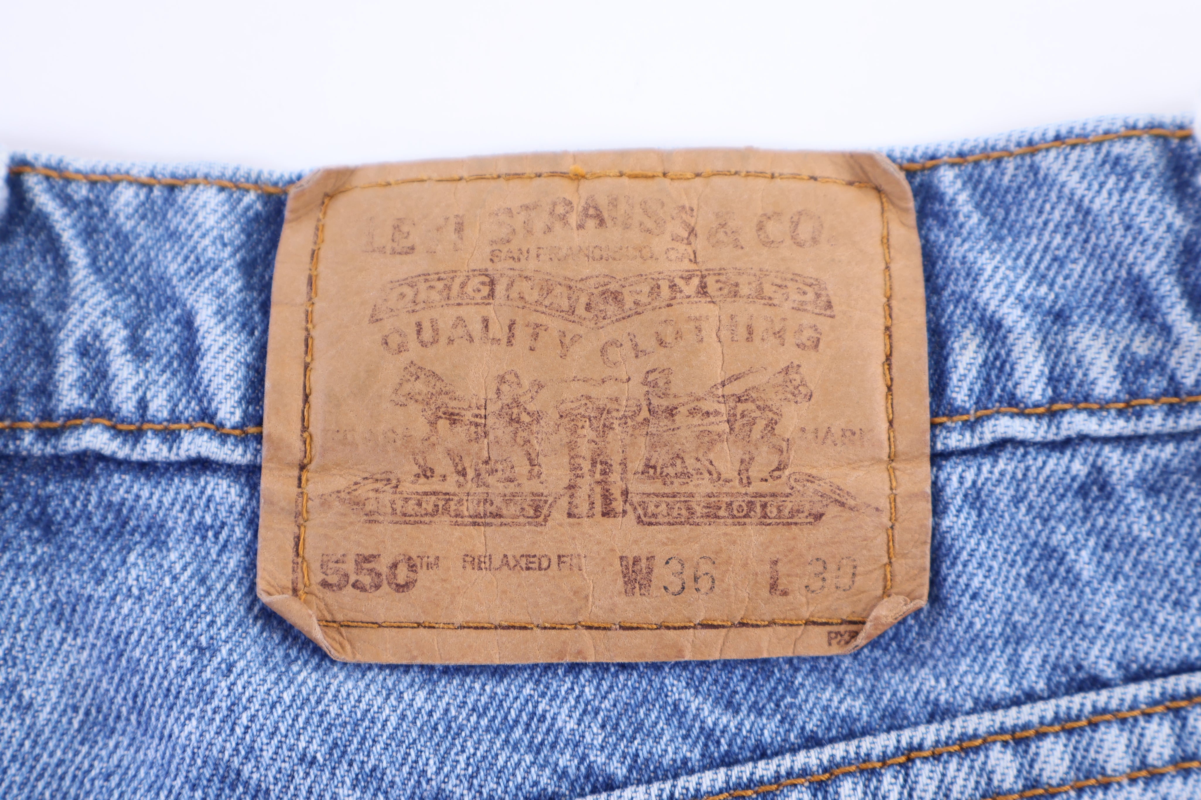 Levi's 550 Medium Wash Denim Jeans