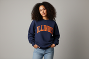 Vintage Champion University of Illinois Sweatshirt