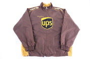 Vintage Chase Authentic UPS Racing Full Zip Jacket