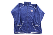 Vintage Nike New Jersey Nets Basketball Full Zip Sweater