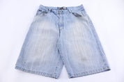 Southpole Light Wash Denim Shorts