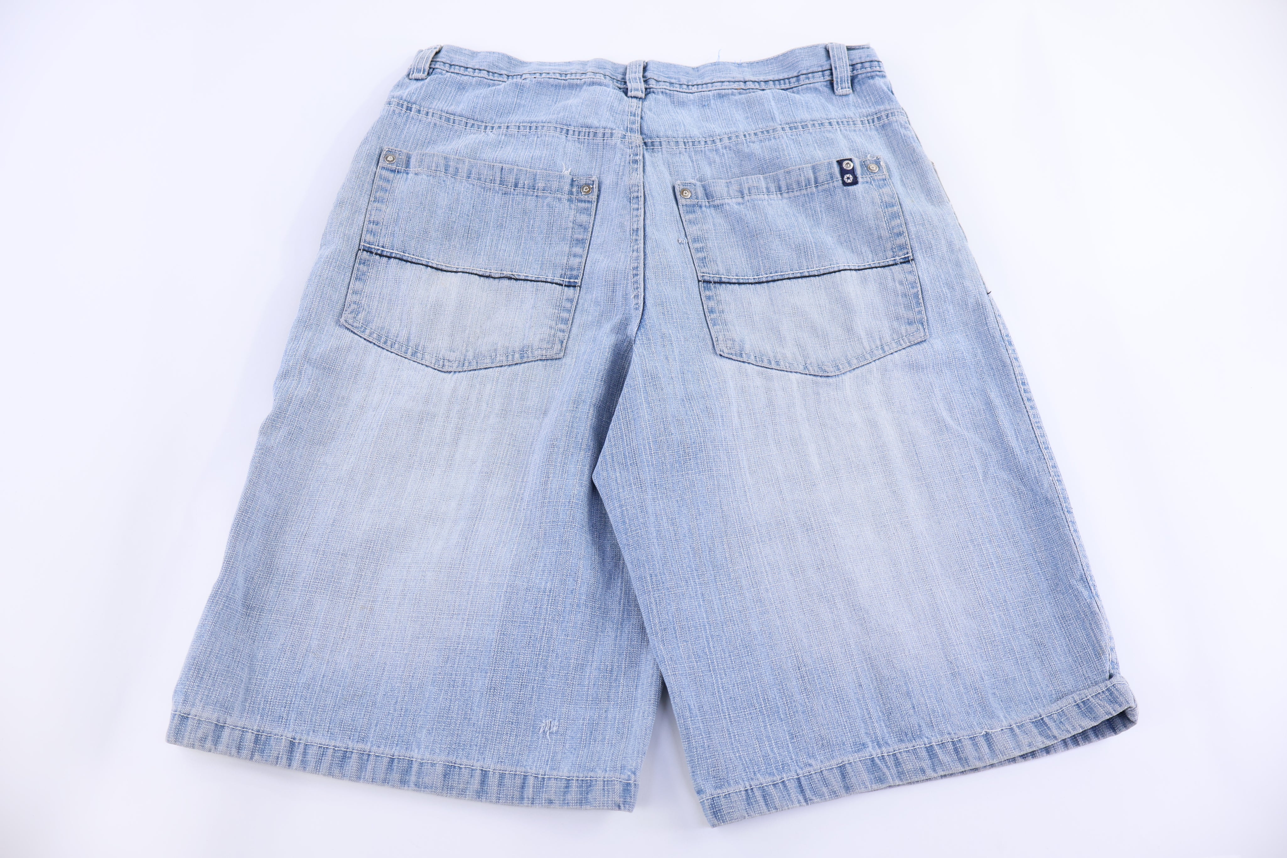 Southpole Light Wash Denim Shorts