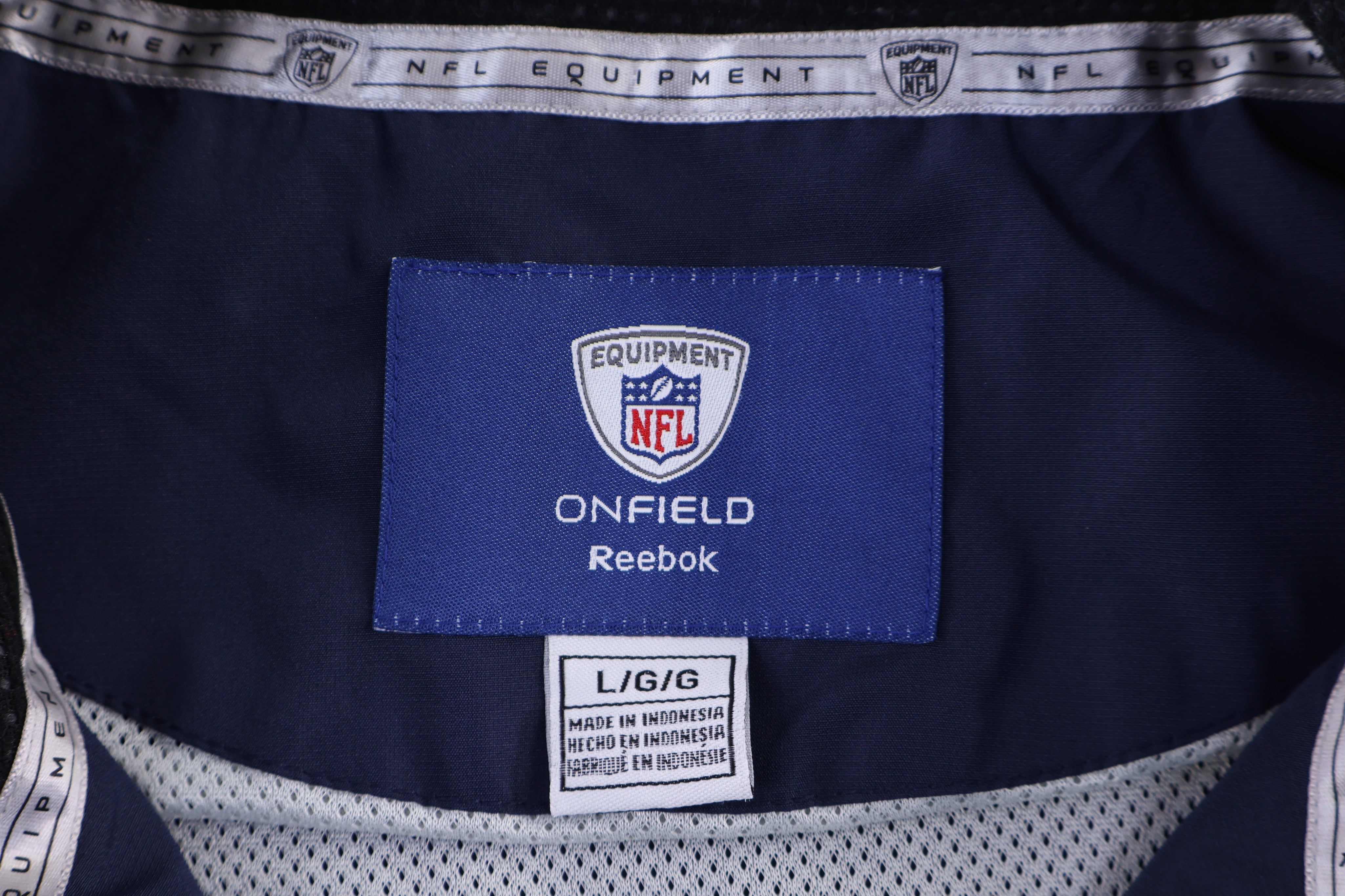 Dallas Cowboys Football Quarter Zip Windbreaker