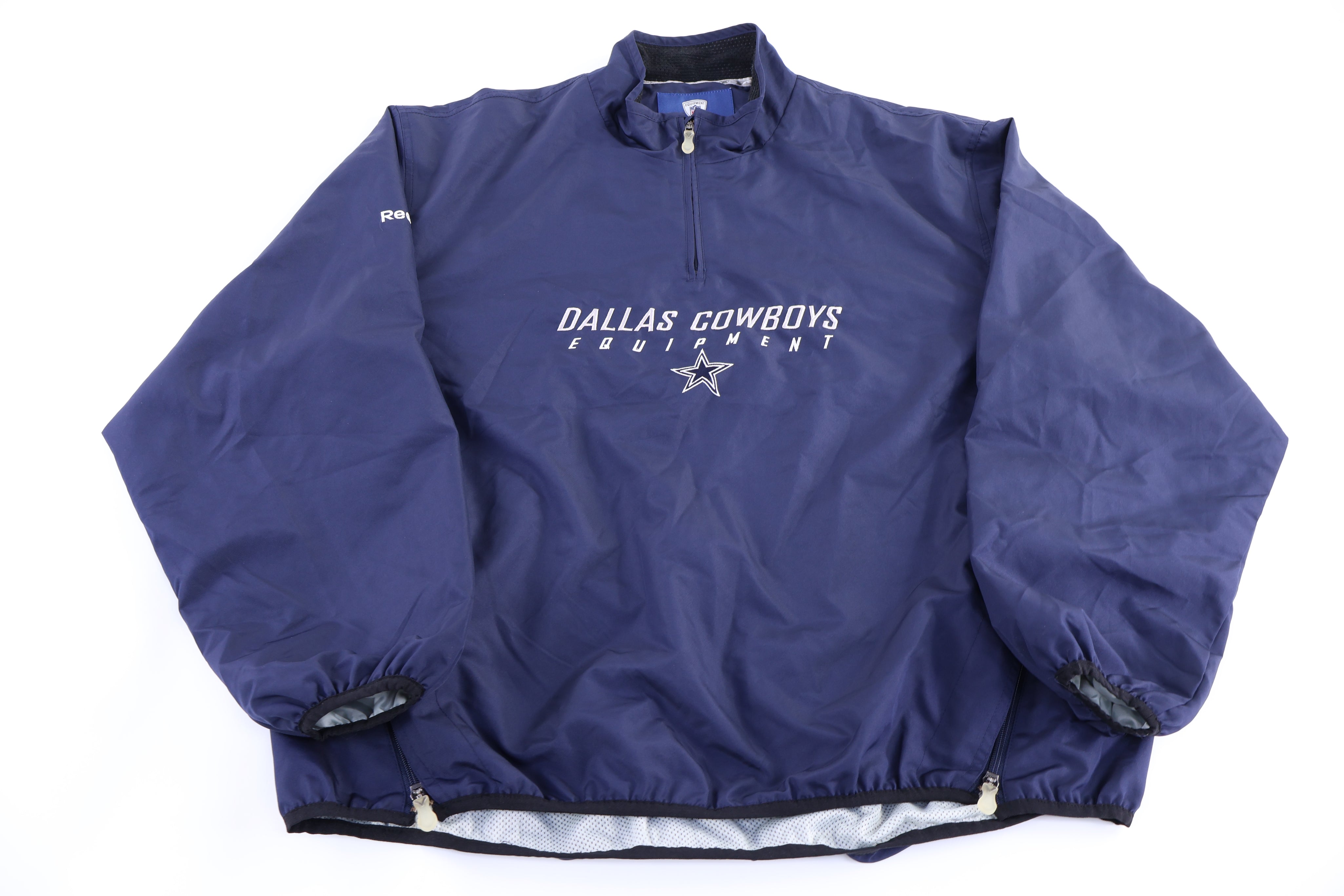 Dallas Cowboys Football Quarter Zip Windbreaker