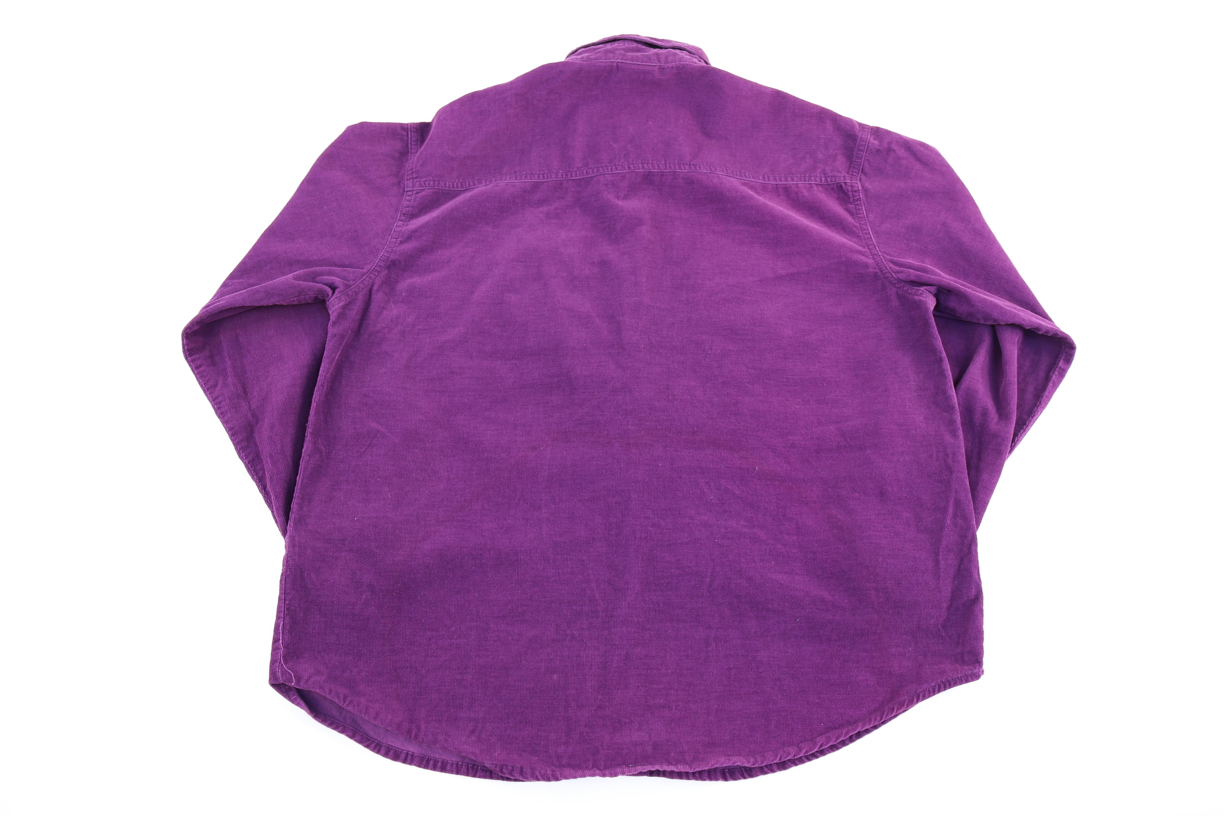 Vintage Pooh Purple LS Button Down