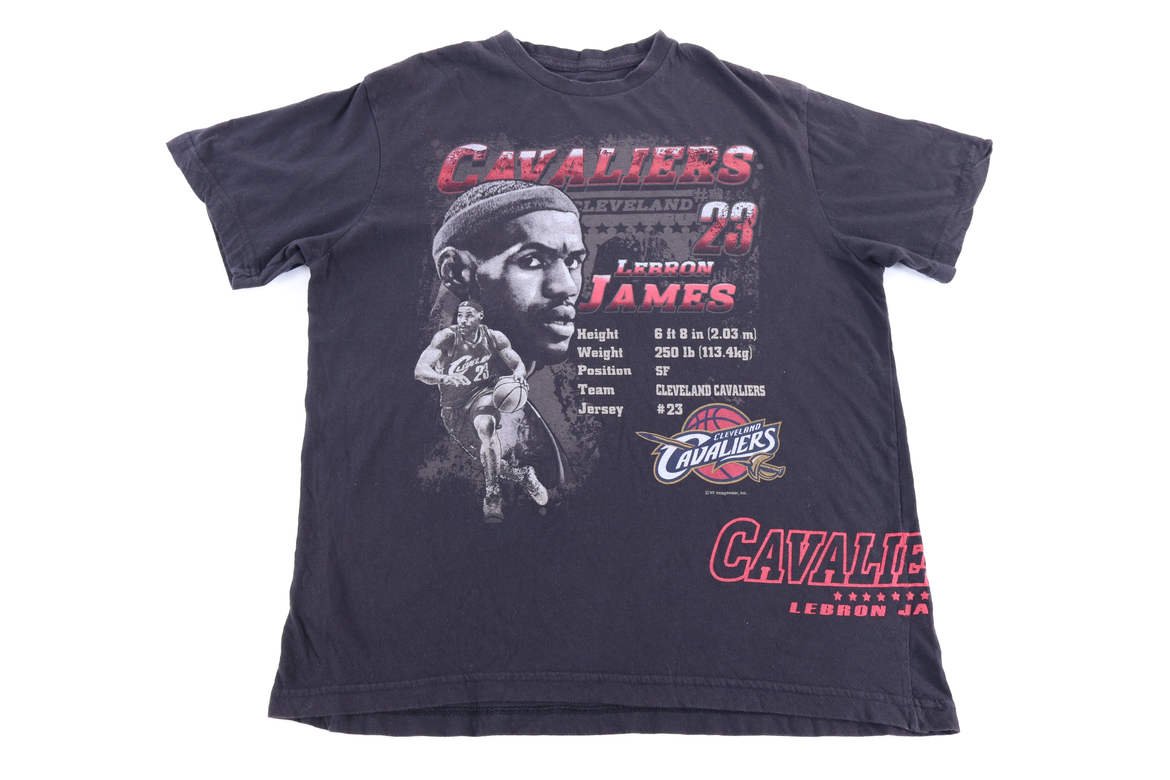 Majestic Lebron James Cleveland Cavaliers Basketball T-shirt