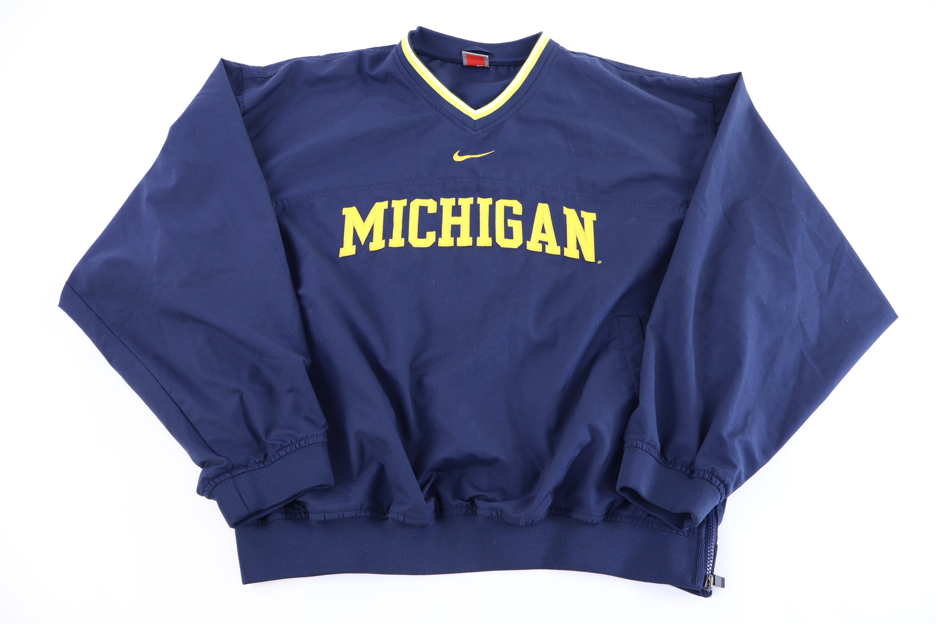 Vintage Nike University of Michigan Pullover Windbreaker