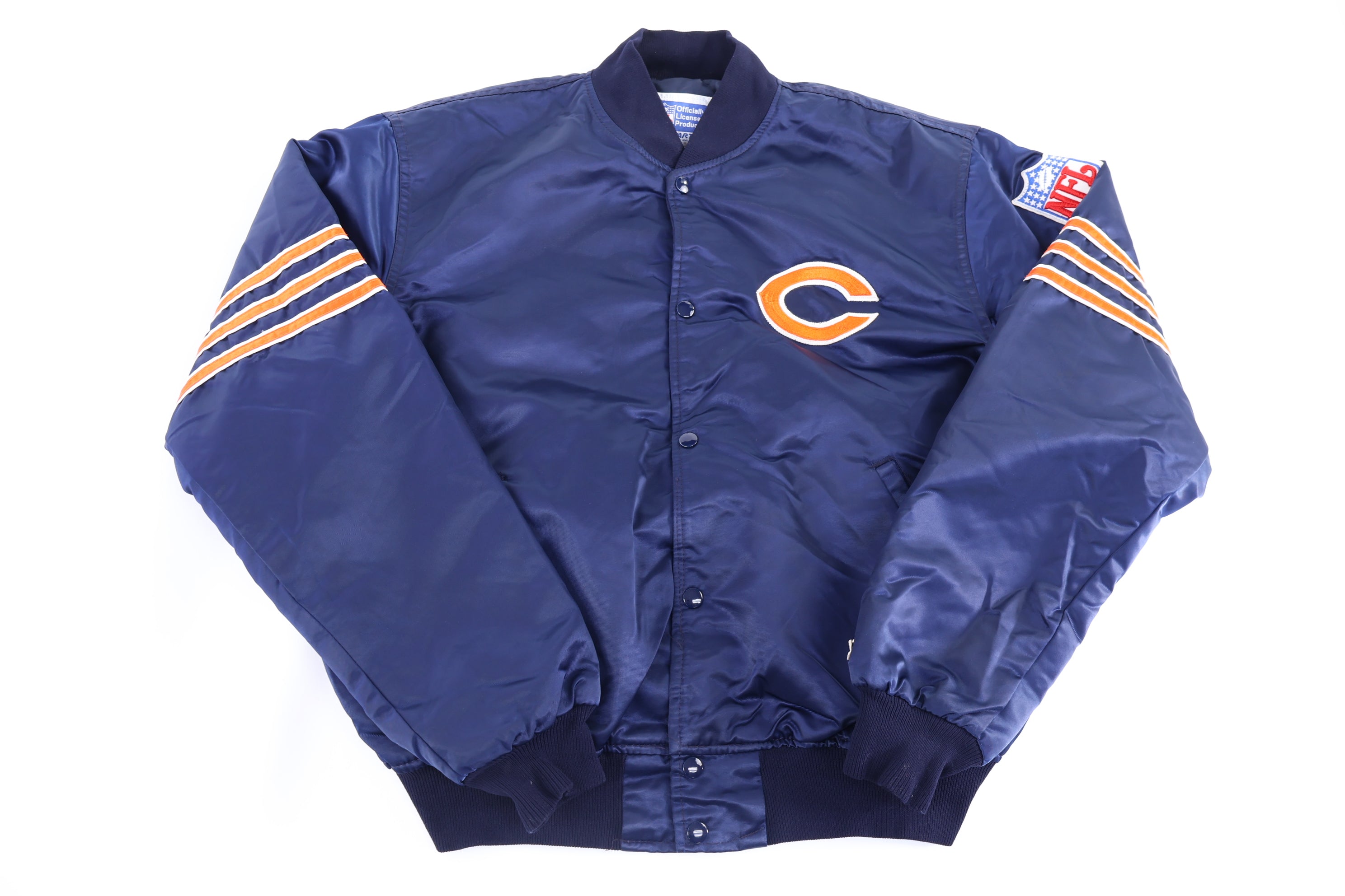 90's Starter Chicago Bears Football Bomber Jacket