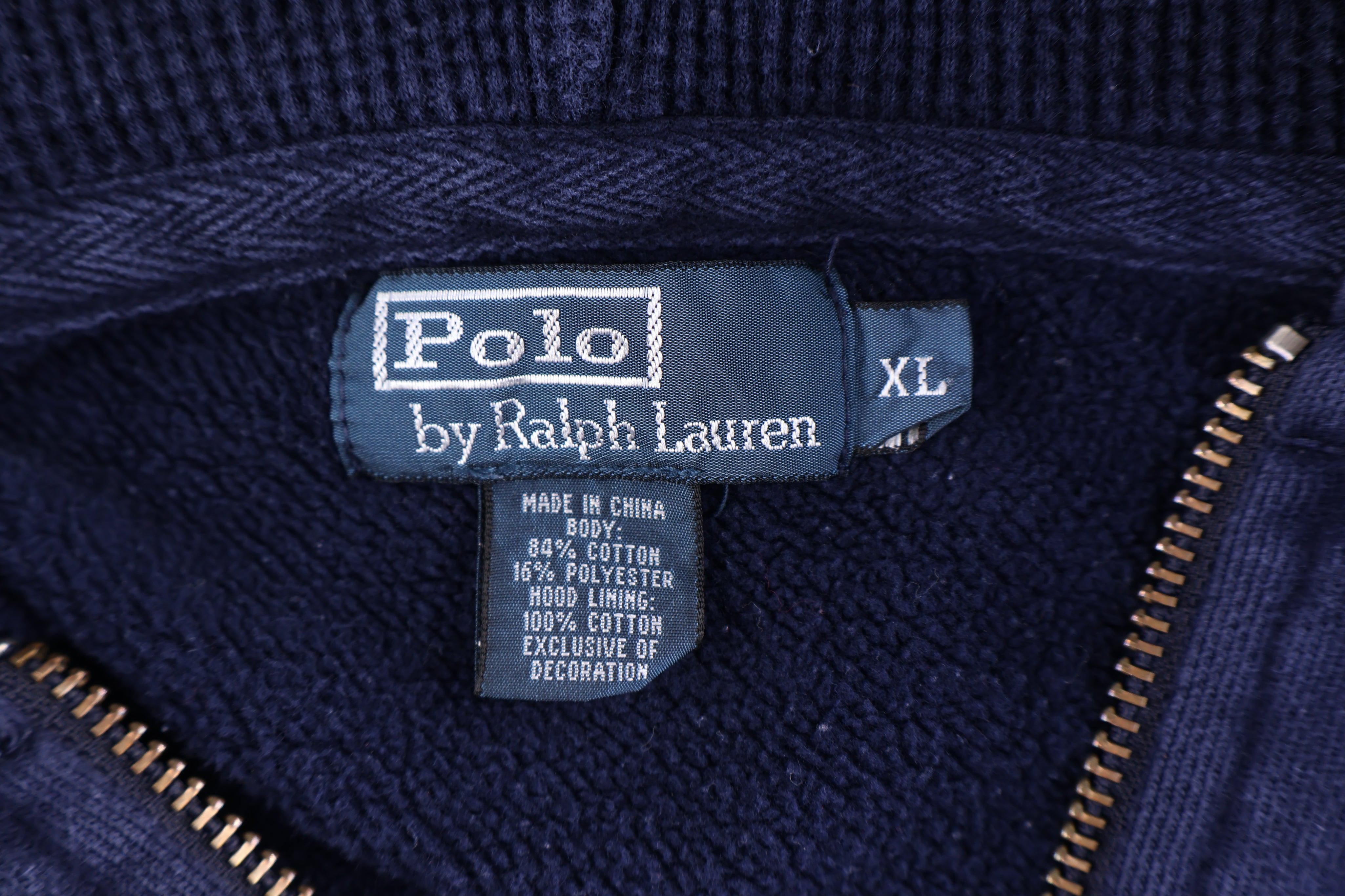 Polo by Ralph Lauren Embroidered Logo Full Zip Hoodie