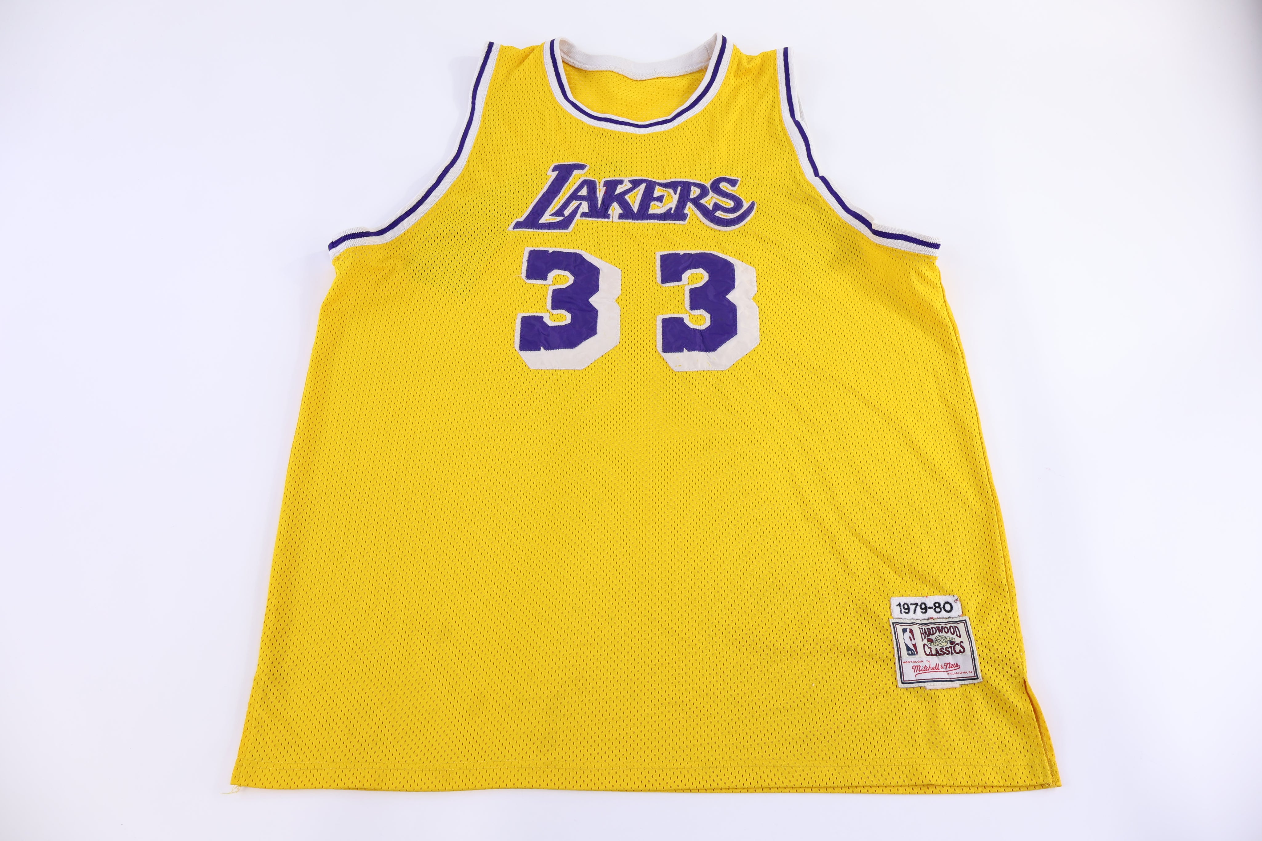 90's Los Angeles Lakers Kareem Abdul-Jabbar Basketball Jersey