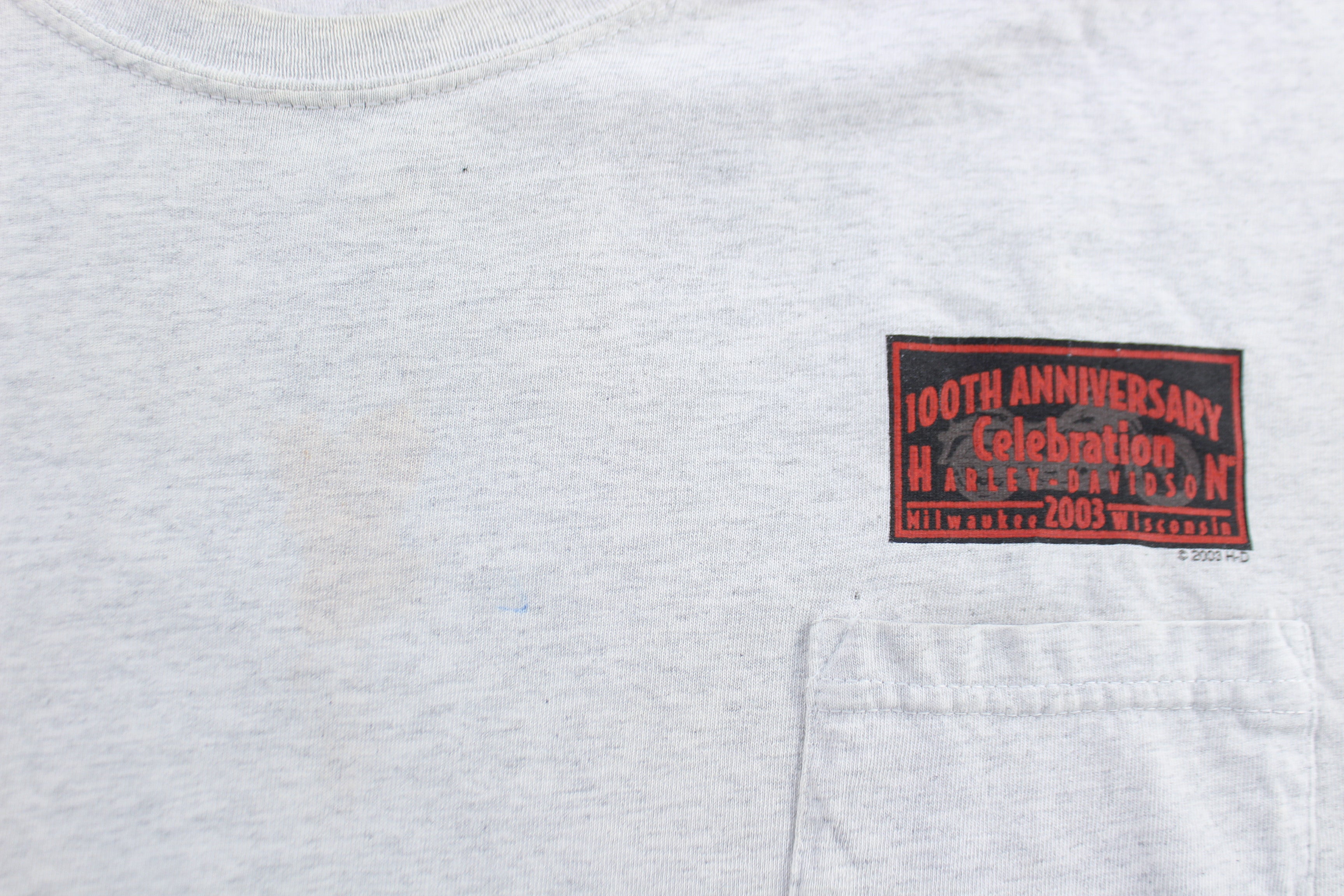 2003 Harley Davidson Motorcycles 100th Anniversary Celebration Tank Top