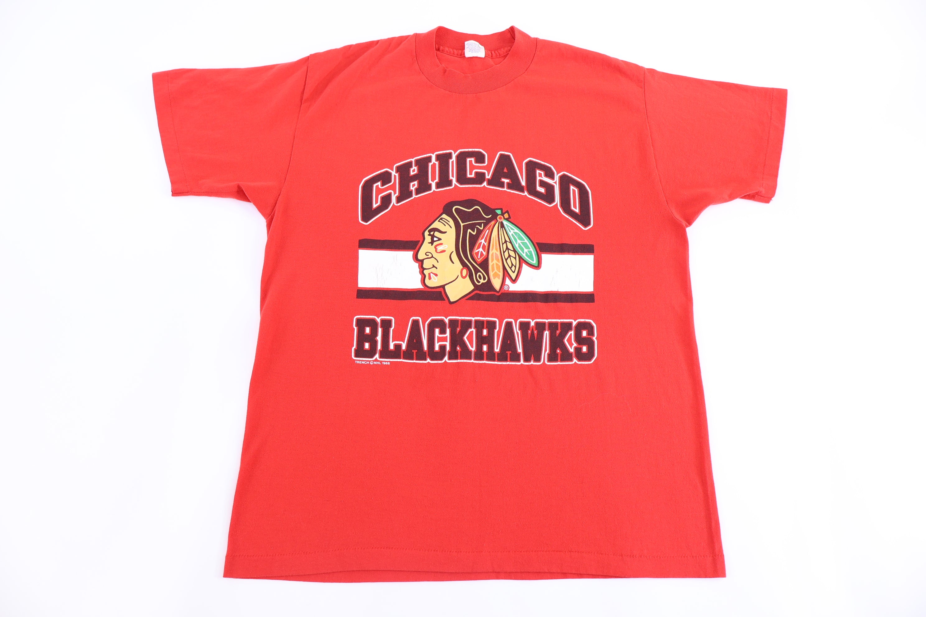 80's Chicago Blackhawks Hockey T-shirt