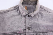 90's Levi's Grey Denim Trucker Jacket