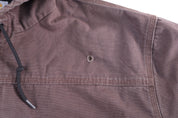 Carhartt Logo Patch Brown Full Zip Jacket