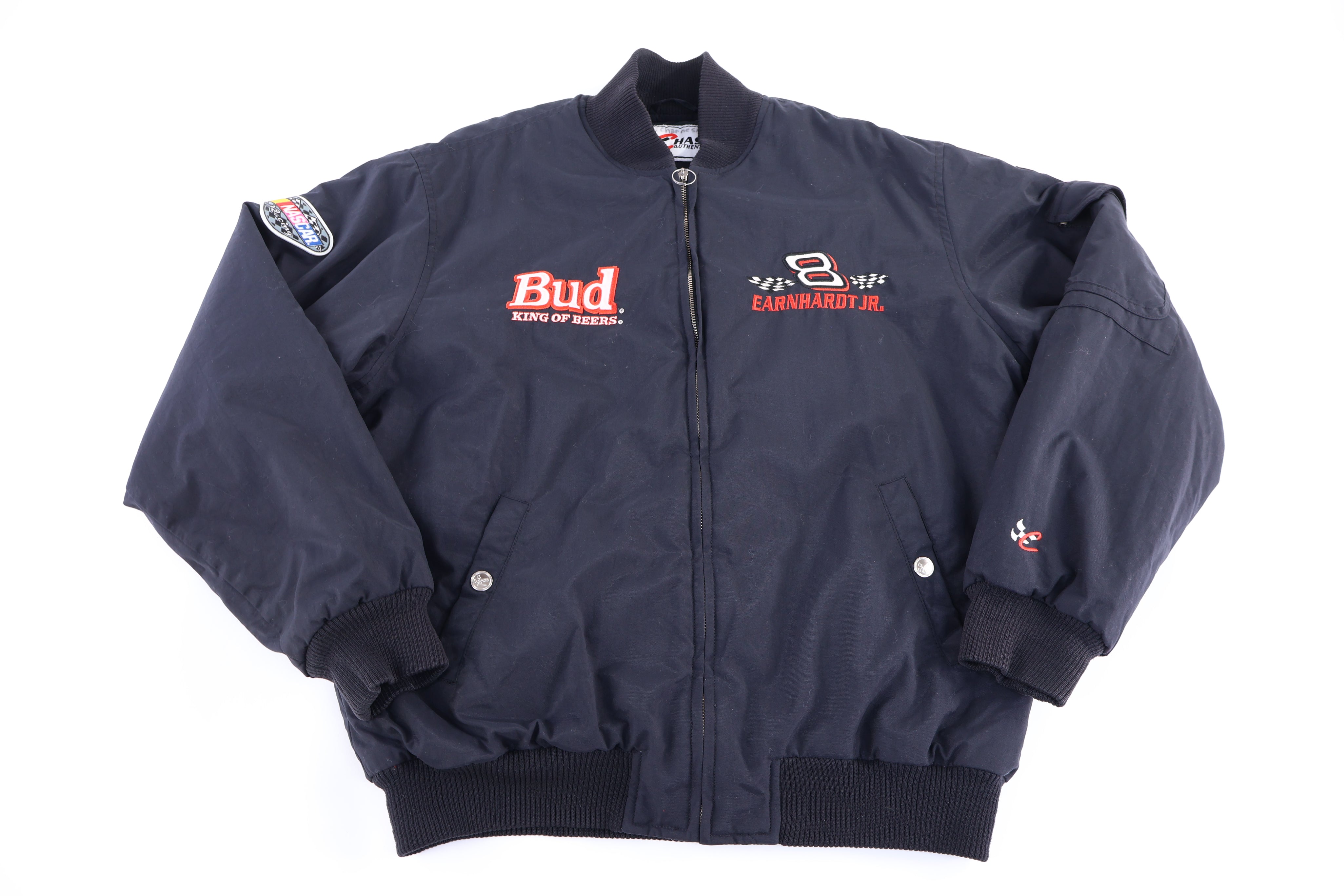 Vintage Bud King of Beers Dale Earnhardt Jr Jacket
