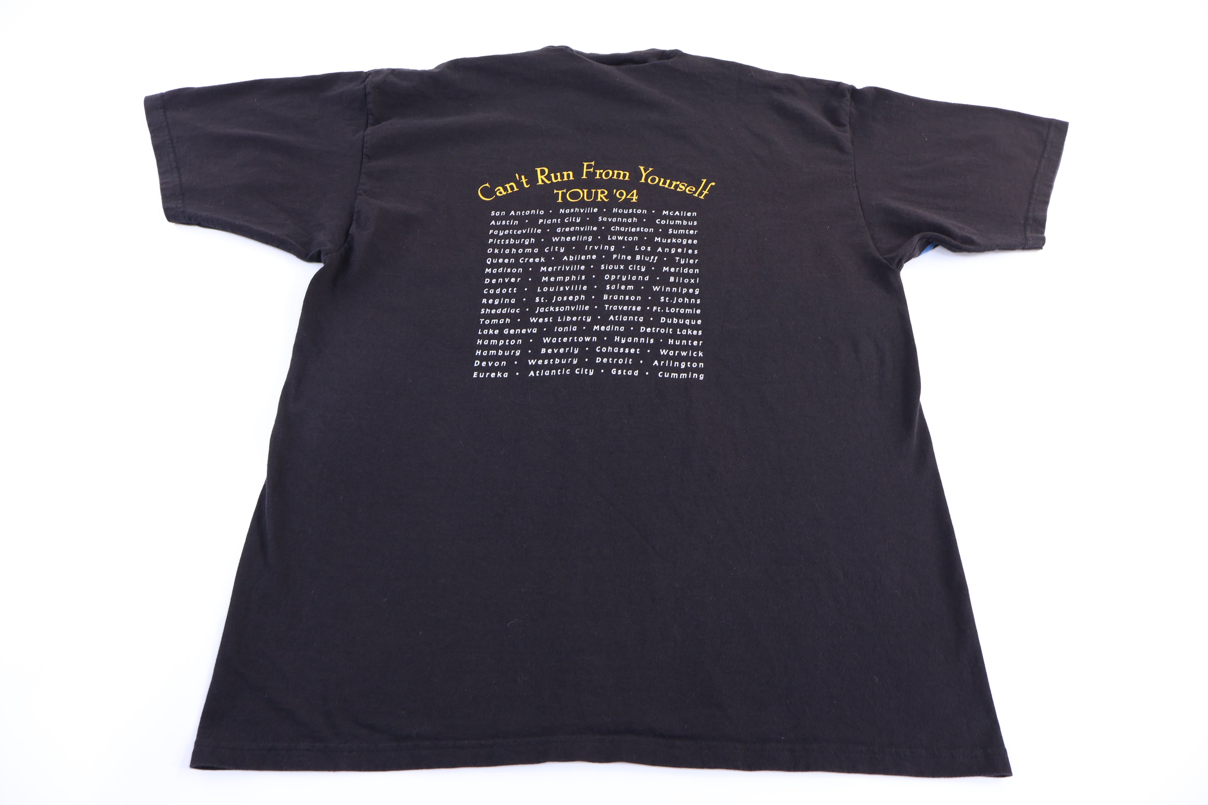 1994 Tanya Tucker Can't Run From Yourself Tour T-shirt